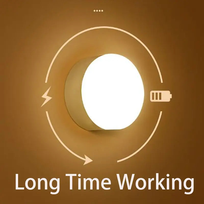 Luminária de Mesa LED Recarregável – Criativa e Ajustável