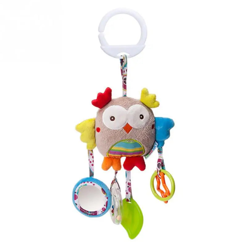 Brinquedo de Pelúcia com Chocalho e Mordedor – Diversão e Desenvolvimento para Bebês!