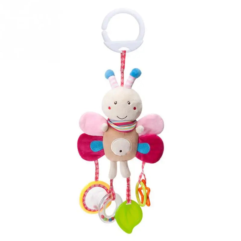Brinquedo de Pelúcia com Chocalho e Mordedor – Diversão e Desenvolvimento para Bebês!