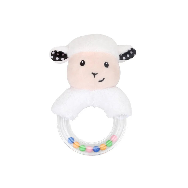 Brinquedo de Pelúcia com Chocalho e Mordedor – Diversão e Desenvolvimento para Bebês!