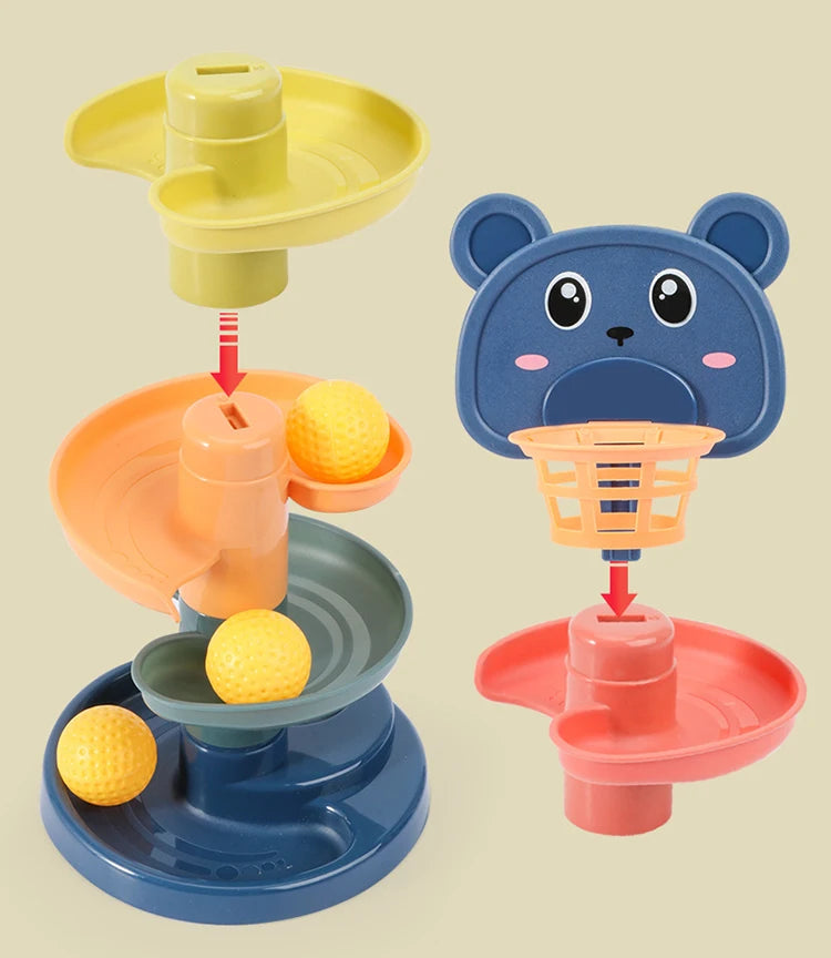 Brinquedo Interativo Montessori – Estímulo Sensorial e Coordenação Motora para Bebês