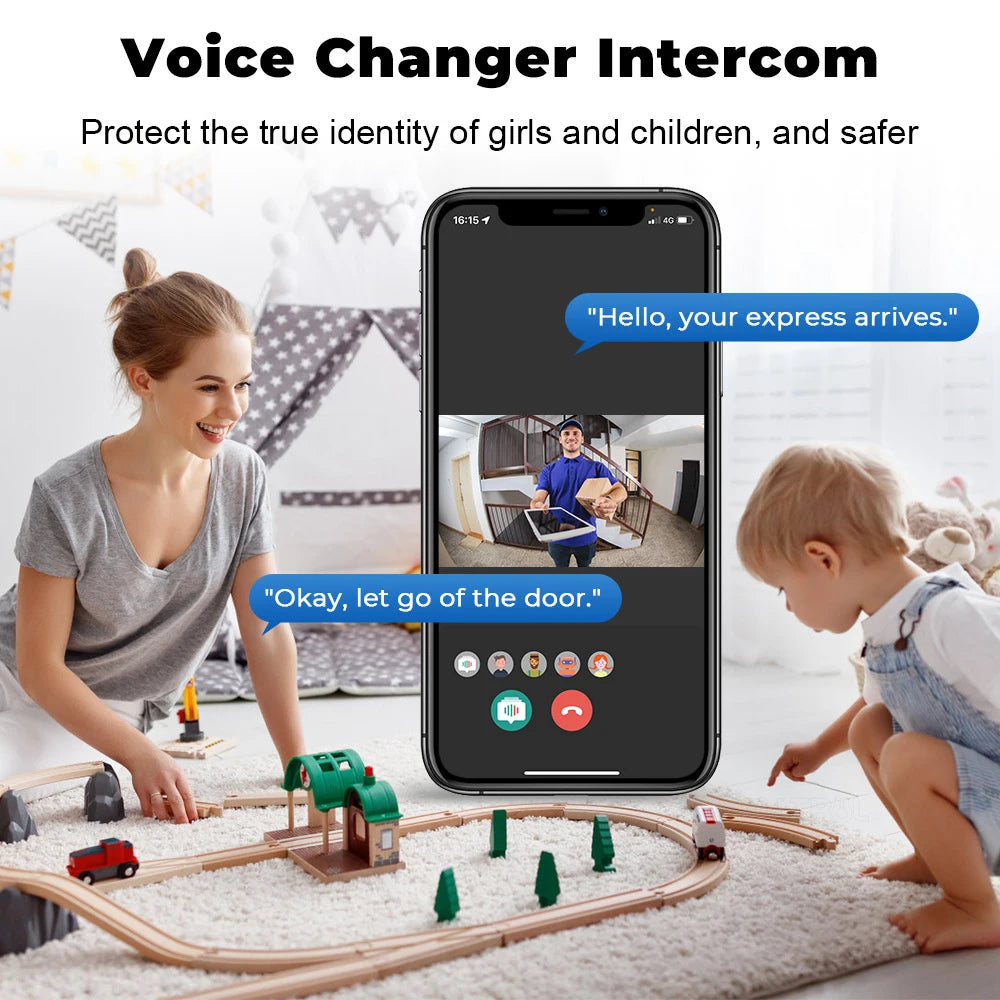 Campainha Inteligente com Câmera Wi-Fi e Vídeo HD – Segurança e Praticidade para Sua Casa!