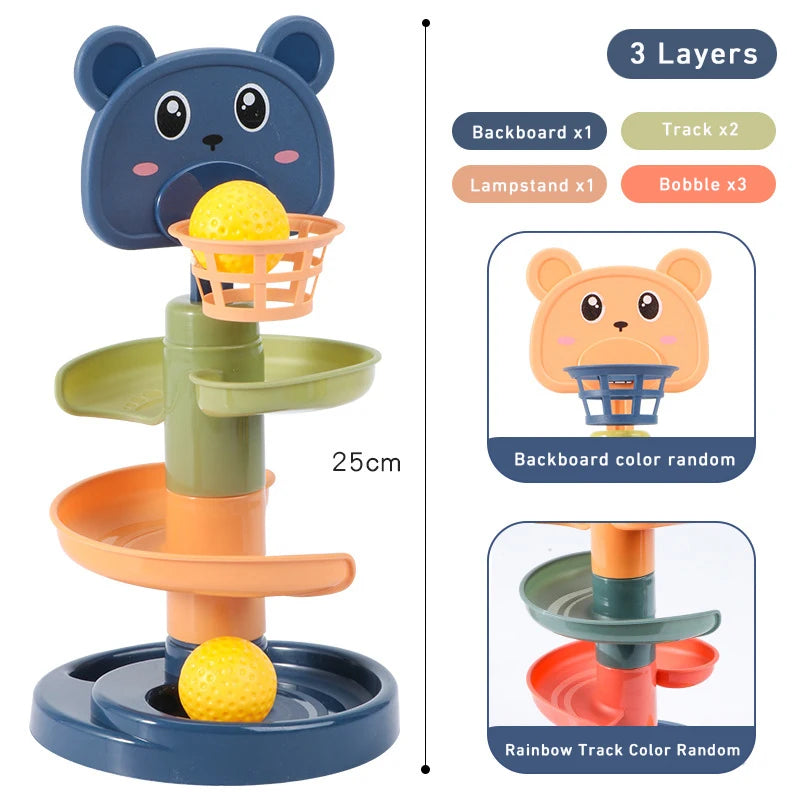 Brinquedo Interativo Montessori – Estímulo Sensorial e Coordenação Motora para Bebês