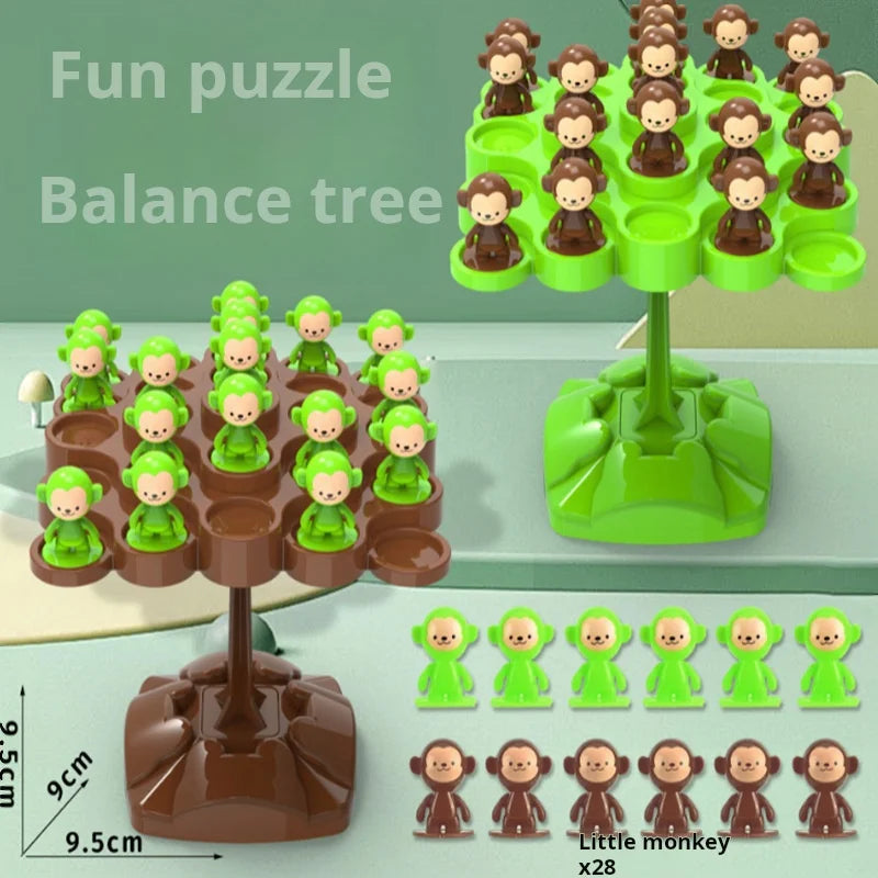 Brinquedo Educacional Equilíbrio dos Macacos – Treinamento de Coordenação e Concentração