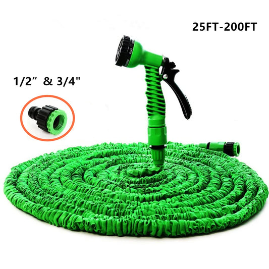 Mangueira Mágica Expansível – Flexível, Extensível, Ideal para Jardim e Lavagem de Carros