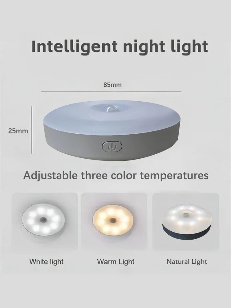 Luminária de Mesa LED Recarregável – Criativa e Ajustável