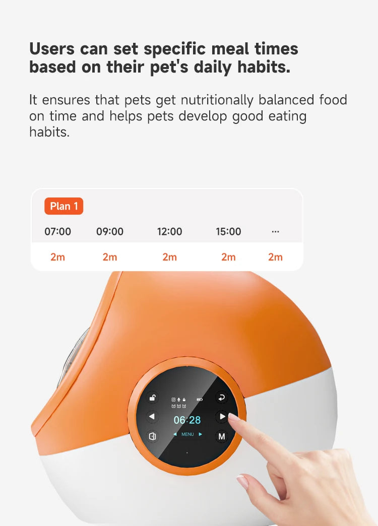 Comedouro Automático Inteligente para Gatos – Sensor com Reconhecimento por Chip, Antifurto e Conservação de Ração