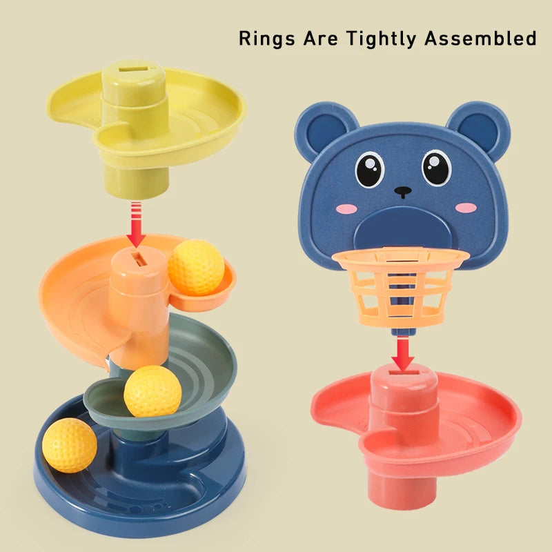 Brinquedo Interativo Montessori – Estímulo Sensorial e Coordenação Motora para Bebês