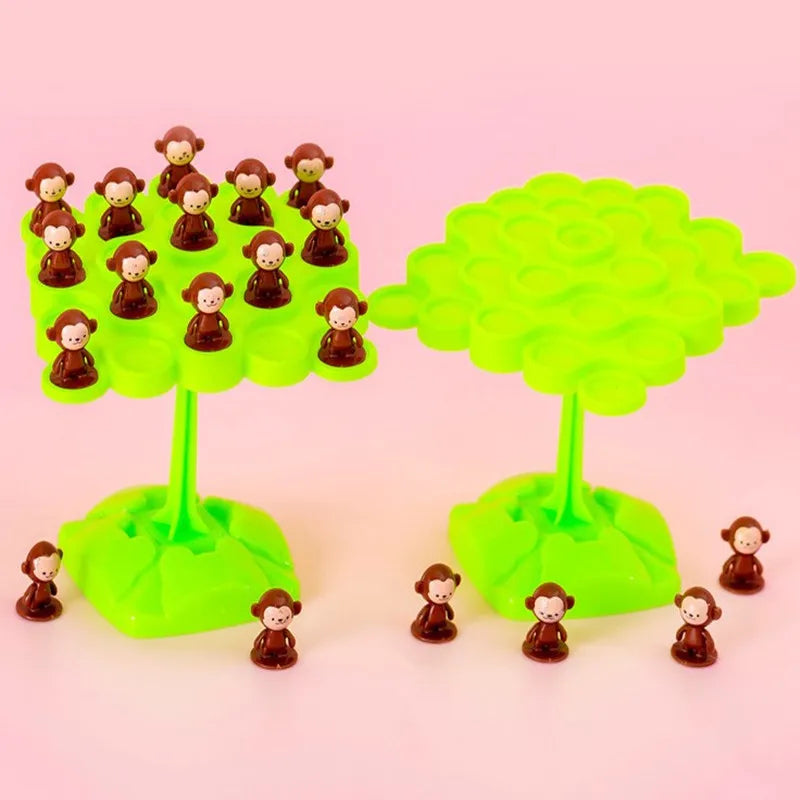 Brinquedo Educacional Equilíbrio dos Macacos – Treinamento de Coordenação e Concentração