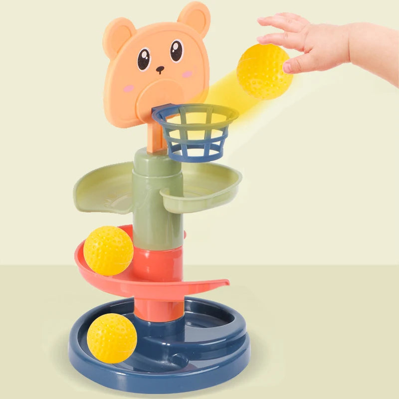 Brinquedo Interativo Montessori – Estímulo Sensorial e Coordenação Motora para Bebês